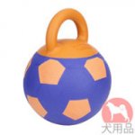 犬用おもちゃボール　ハンドル付
