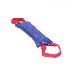 【大型犬訓練用品】フレンチリネン製噛むタグ