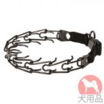 黒染め犬　ピンチカラー(3.2mm, 52cm)