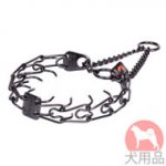 大型犬用ピンチカラー　黒染めステンレス　2.25mm