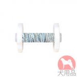犬用ダンベル　ホワイト(650g,糸巻き付)