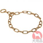 犬　チョークカラー(クロガン、3mm)