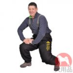 犬訓練士　防御パンツ　フレンチリネン製