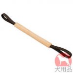 硬めの本革噛むタグ(28cm)