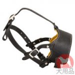 散歩用革製半口輪