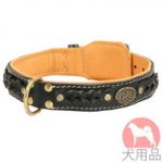 ダブルレザー首輪(ウィンテージ風)