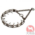 銅メッキ鋼製犬　ピンチカラー(3mm,55cm)