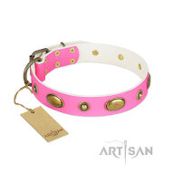 FDT Artisan 'Beauty Queen' 犬 首輪 ピンクファッション FDT Artisan 'Beauty Queen' 犬 首輪 ピンクファッション