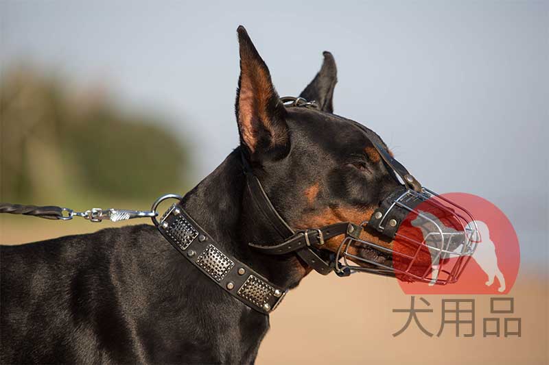 ドーベルマン用口輪 M4 犬用品 犬グッズ 犬訓練用具 犬用品通販 犬用口輪