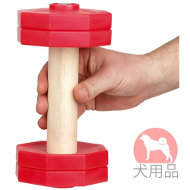 犬　持来ダンベル(1000g,赤)