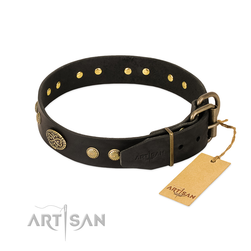 Fdt Artisan Perfect Tracery コンチョ付き可愛い首輪 C306 1113 Artisan Collar 犬用品 犬グッズ 犬訓練用具 犬用品通販 犬用品 犬グッズ 犬訓練用具 犬用品通販