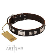 FDT ARTISAN ナチュラルレザー首輪 個人輸入 FDT ARTISAN ナチュラルレザー首輪 個人輸入