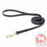 大型犬　リード　丈夫なバイオタン製　黒　1.2cm