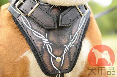 犬のハーネスハンドメイド