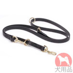 ドッグトレーニング　犬用品　丈夫な大型犬用引き紐　ビオタン製　黒