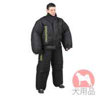 犬のIGP訓練試験用犬訓練士の防御スーツ