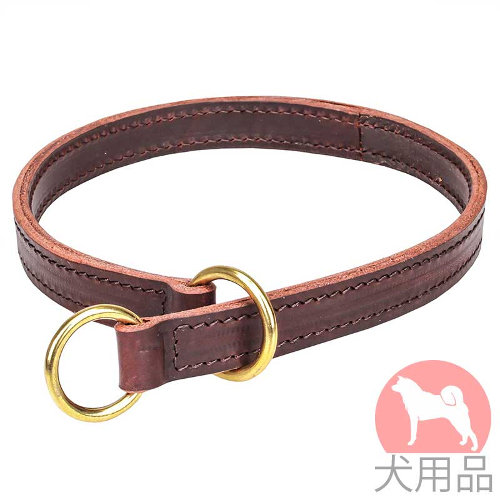 チョークカラー 本革　25mm