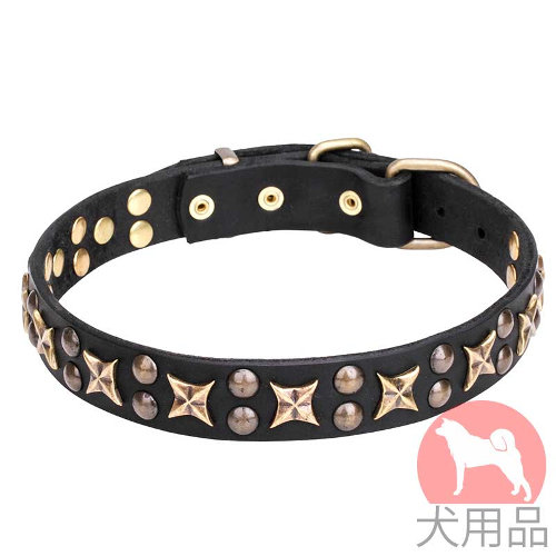 "Vintage Legacy" 犬　レザークラフト　首輪