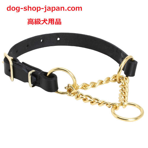 ハーフチョーク(本革+黄銅)