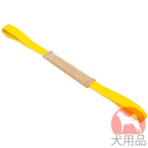 幼犬用革　おもちゃタグ(28cm)