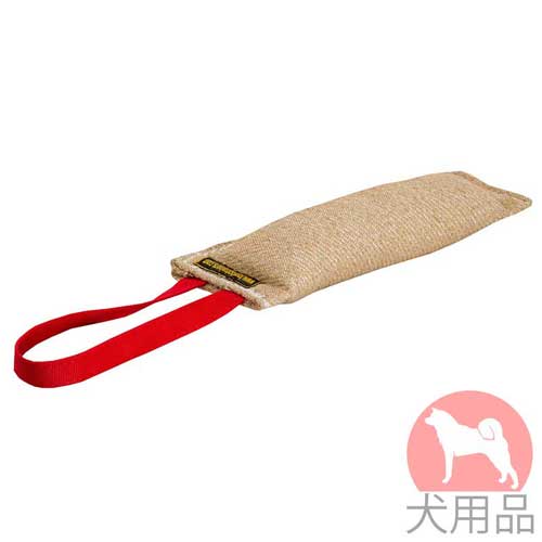 犬の噛む練習用タグ(30x6cm)