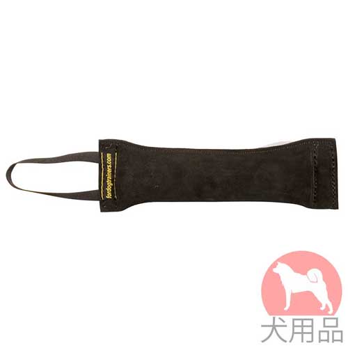 犬が噛むおもちゃタグ(ハンドル付28x6cm)