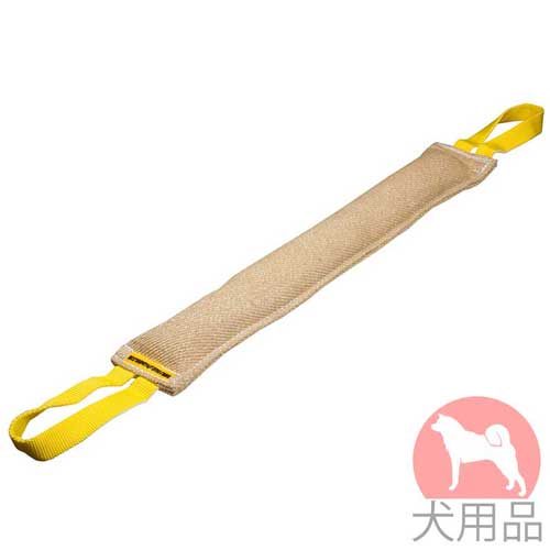 ジュート製噛むタグ(60x6cm)