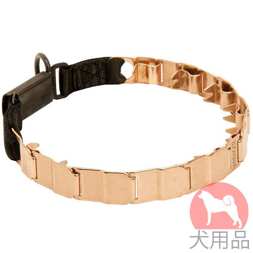 クロガンネックテックスパイク首輪(48cm)