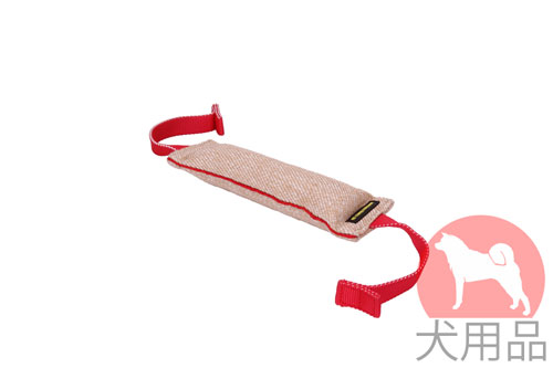 大型犬　噛むタグ　ジュート