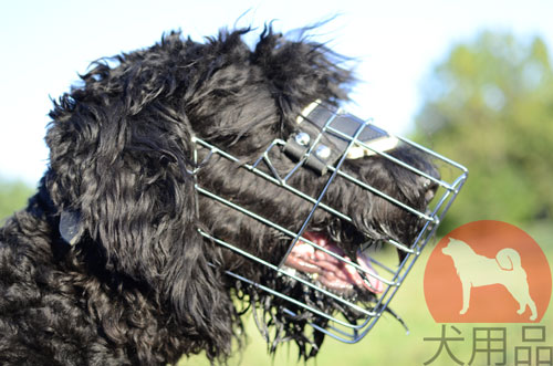 大型犬用ロシアンテリア口輪