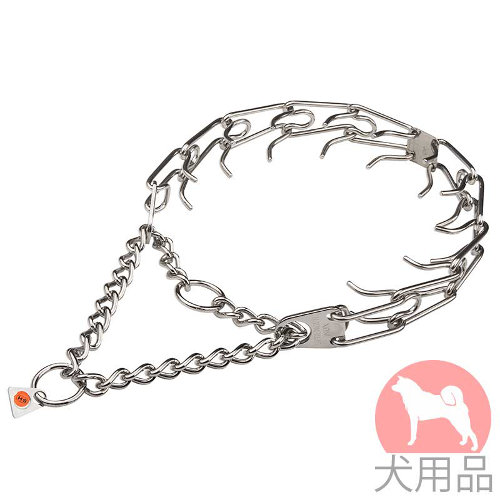 ステンレスピンチカラー(3.25mm,58cm,中央プレート付)