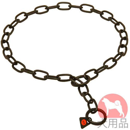 黒染めステンレスチョークカラー(4mm)