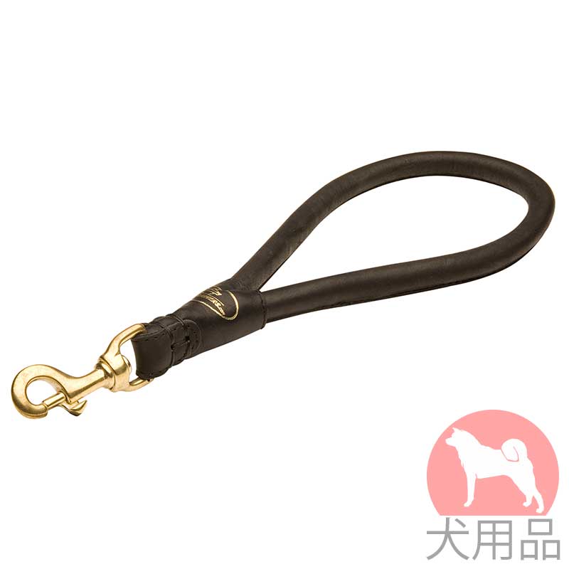 短引きリード 短いリード 革 4435