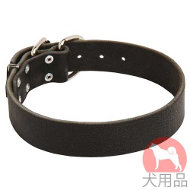 シンプル革　首輪(40mm)