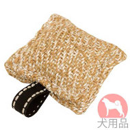 小型犬　噛むクッション(9x8.5cm)